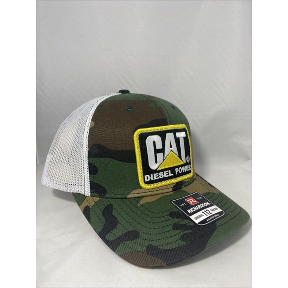 Other - Caterpillar CAT Richardson 112 Snap Back Trucker Hat